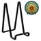 3 Pack 6 inch Metal Plate Stands for Display, Plate Holder Pictures Frame Easel Display Stand, Tabletop Picture Stand, Iron Easels for Display Photo Frames, Plates, Vinyl Record,Book, Plaque, Sign